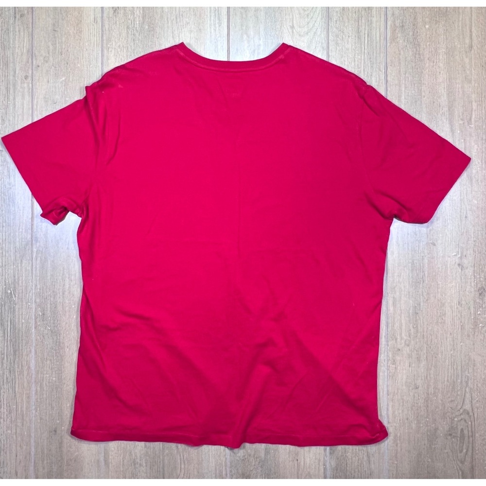 Polo Ralph Lauren Mens V-Neck T-Shirt 2 Pack Red Blue Pony Logo 710610676011 - Picture 11 of 14